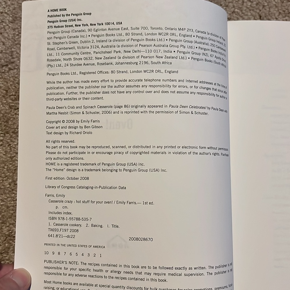 Casserole Crazy by Emily Farris - Picture 3 of 15